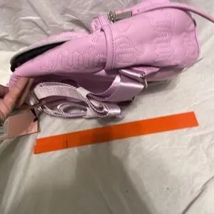 ??Juicy Couture Light Pink Embossed mini Backpack Juicy Couture | Bags | Juicy Couture Light Pink Embossed  main image 4